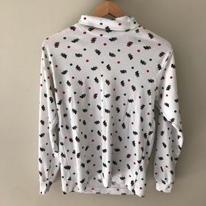 Vintage Christmas Turtleneck Shirt